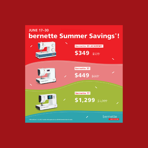 Bernette Summer Savings